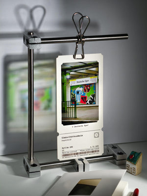 Berlin U-Bahn Deutsche Oper photograph on a bookmark