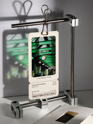Berlin U-Bahn Eberswalder Straße photograph on a bookmark